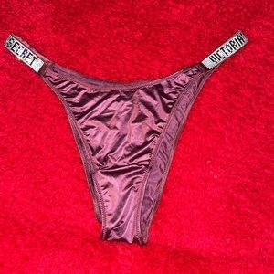 VS shine strap panty